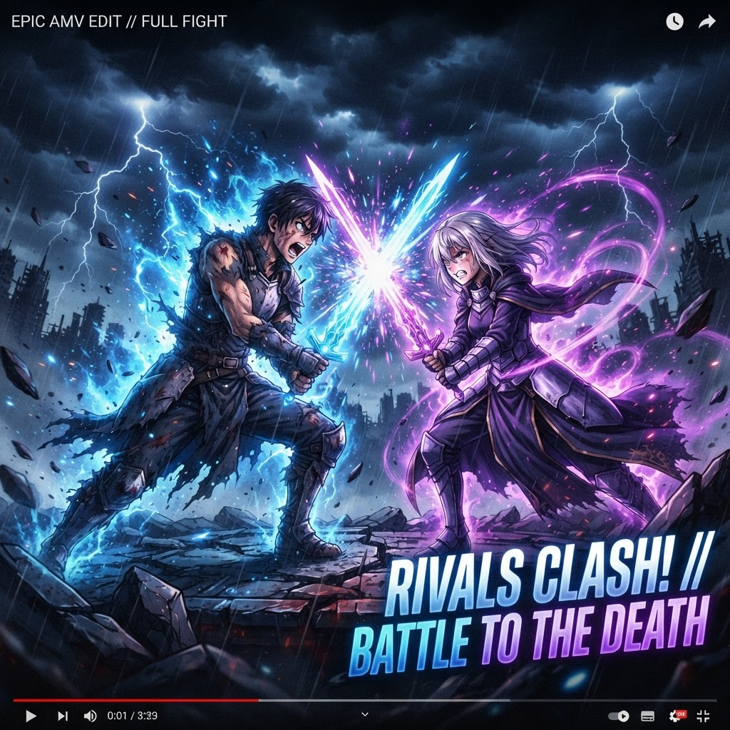 Clash of Fates — anime edit of Naruto